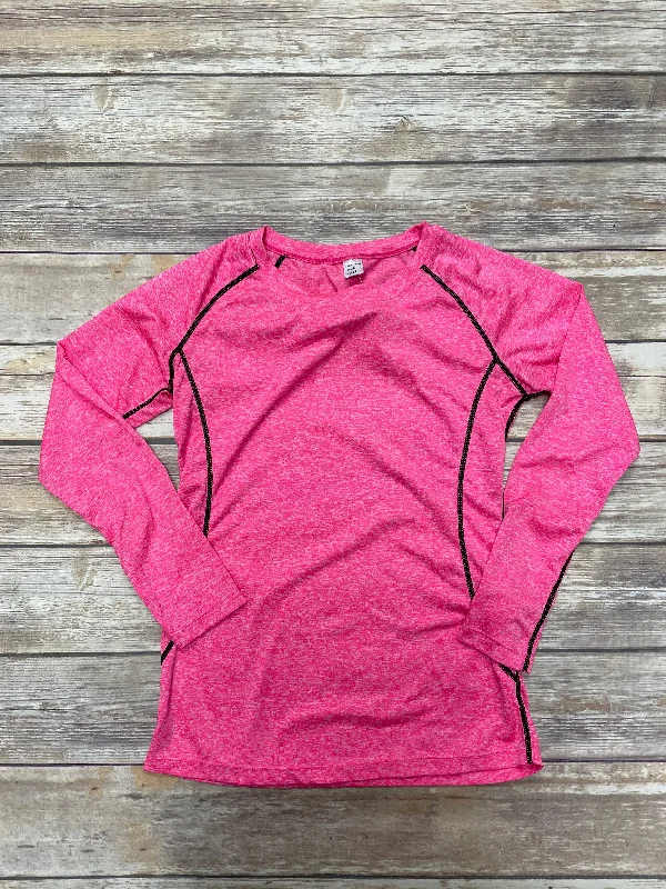 Athletic Sweatshirt Crewneck By Cmf In Pink, Size: M