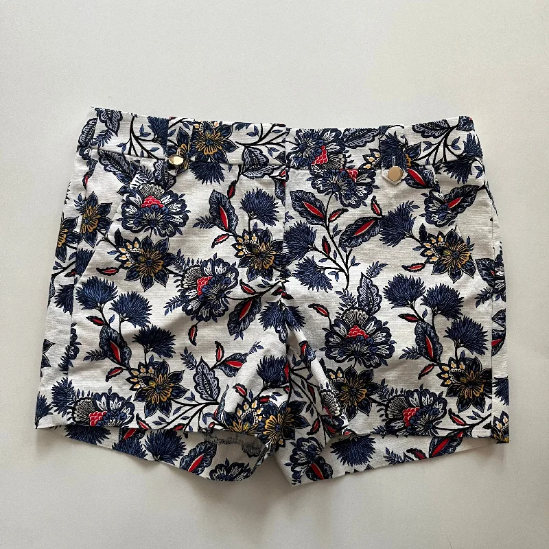 Floral Shorts Loft, Size 4