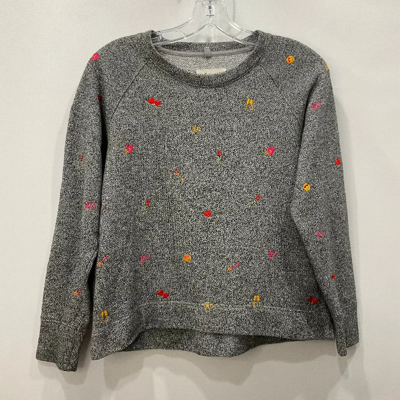 Sweatshirt Crewneck By Lou And Grey In Grey, Size: Xs