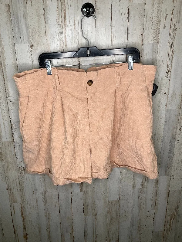 Tan Shorts Shein, Size 3x