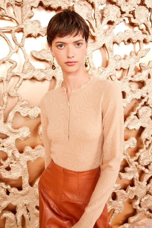 Ulla Johnson Reese Top in Camel