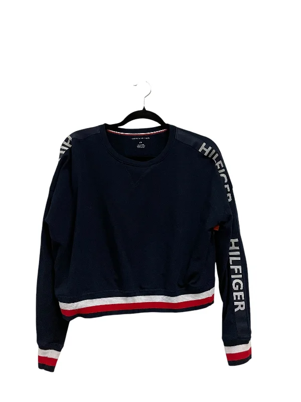 Sweatshirt Crewneck By Tommy Hilfiger In Navy, Size: S