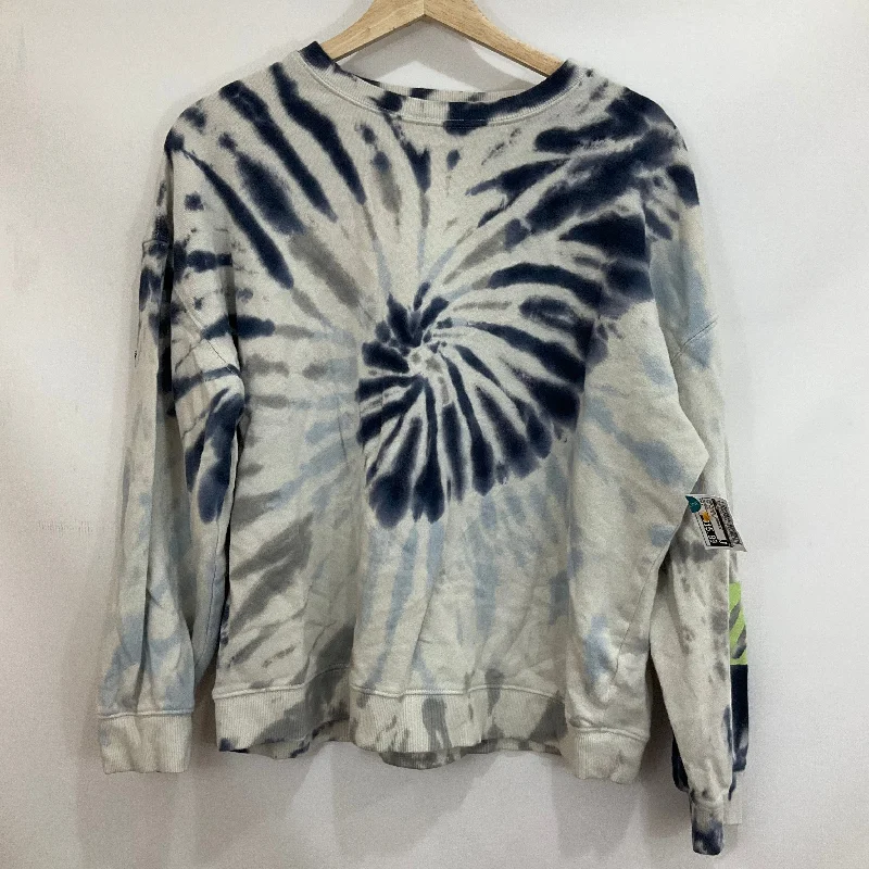 Sweatshirt Crewneck By Cmc In Tie Dye Print, Size: M