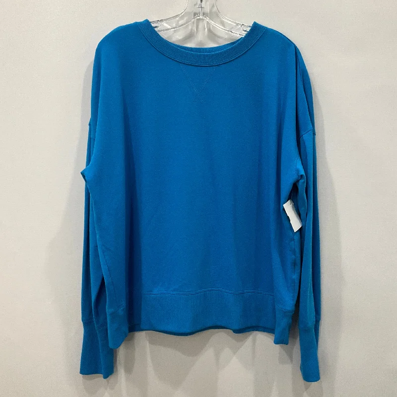 Sweatshirt Crewneck By Dsg Outerwear In Blue, Size: XL