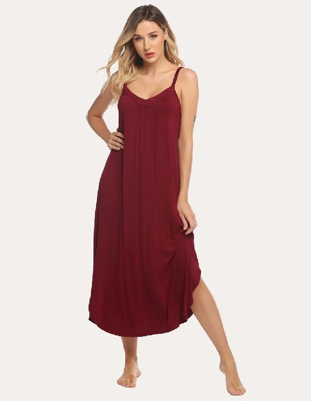 Ekouaer Full Slips Sling Nightdress (US Only)