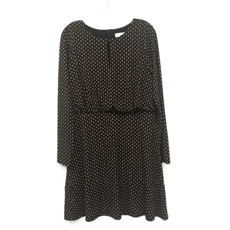 Black Dress Casual Short By Loft, Size: 6