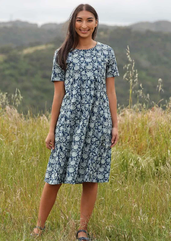 Frankie Dress Indigo