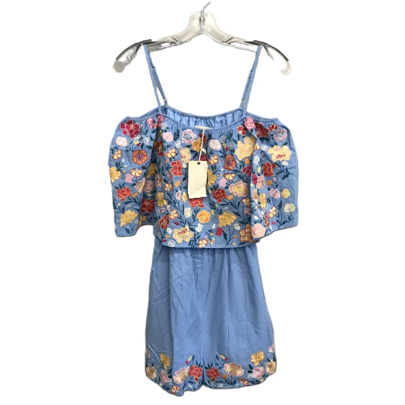 Blue Romper By Savanna Jane, Size: L