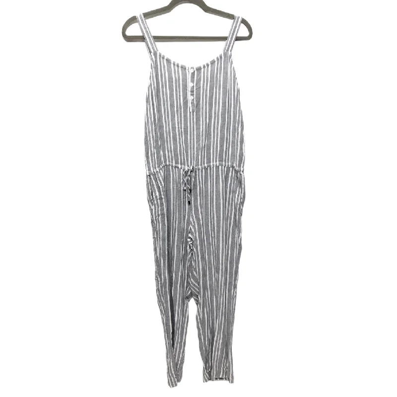 Grey & White Jumpsuit Rails, Size Xs