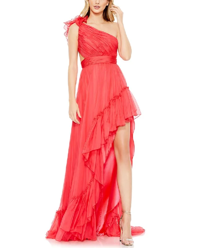 Mac Duggal Asymmetrical High-Low Gown