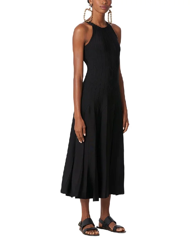 Carolina Herrera Halter Midi Dress