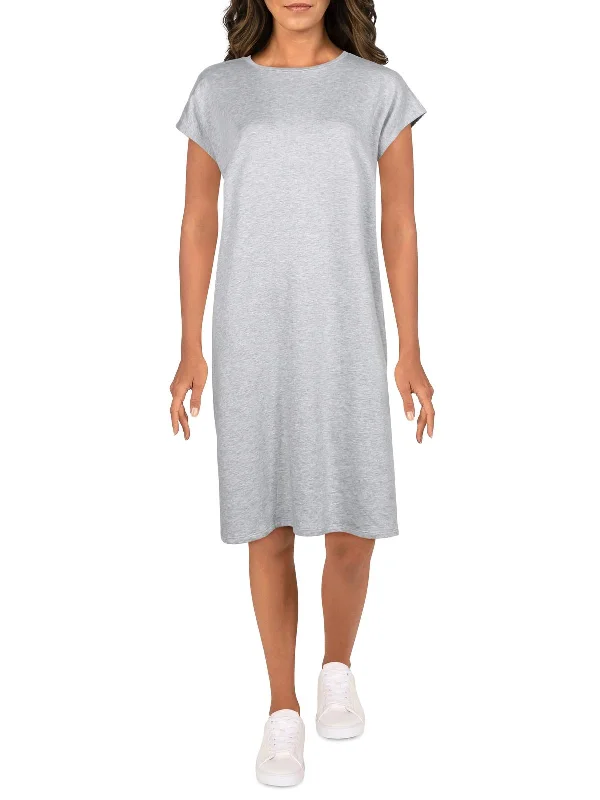 Womens Comfy Midi T-Shirt Dress