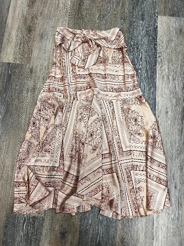 Skirt Maxi By Free People In Tan, Size: Xs