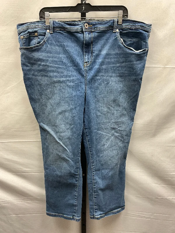 Blue Denim Jeans Skinny Torrid, Size 24