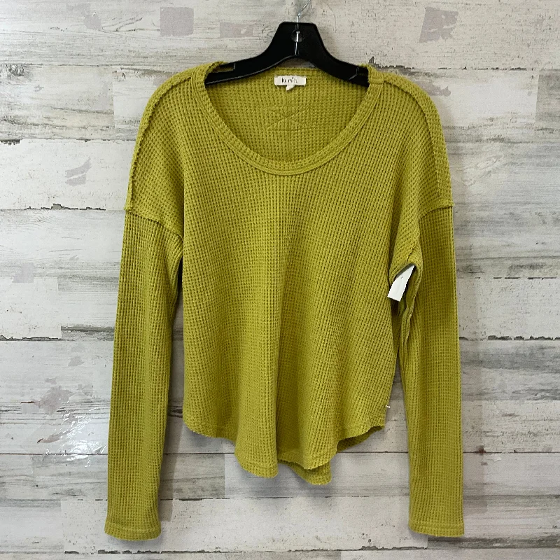 Top Long Sleeve By La Miel In Green, Size: S