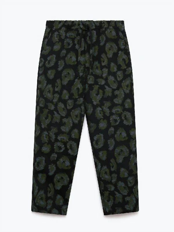 Kurt Trouser In Black/khaki