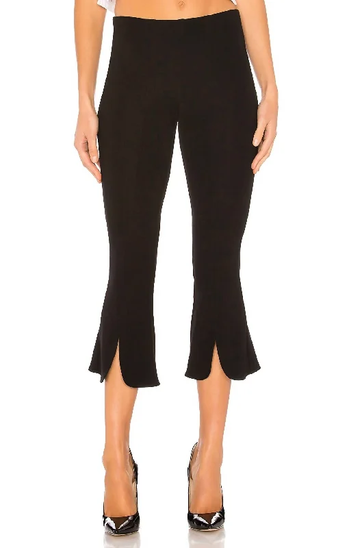 P Shaw Pant In Black