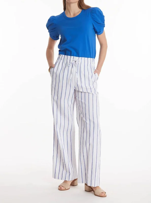 Palmer Rail Stripe Pant In Multi