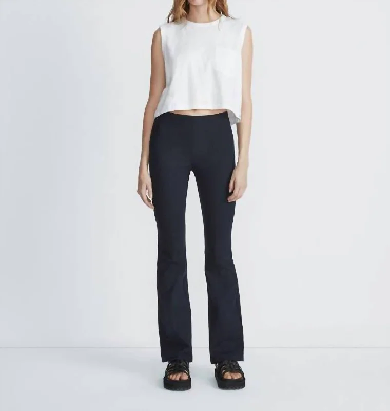 Simone Flare Pant In Salute