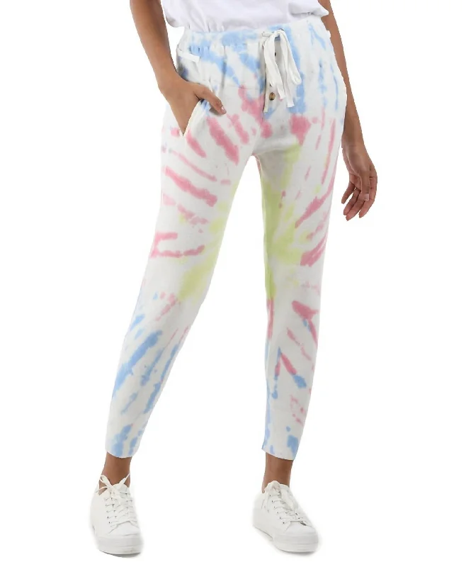 Super Soft Tie-Dye Jogger In Multi