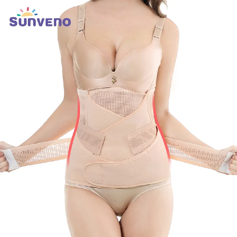 3in1 Belly/Abdomen/Pelvis Postpartum Belt Body Recovery Shapewear Waist Cinchers Waist Trainer Corset Belly Bands Support