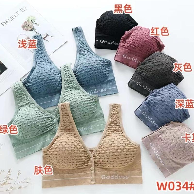 Branded Cotton Nursing Bra with Front Buckle for Breastfeeding for Women