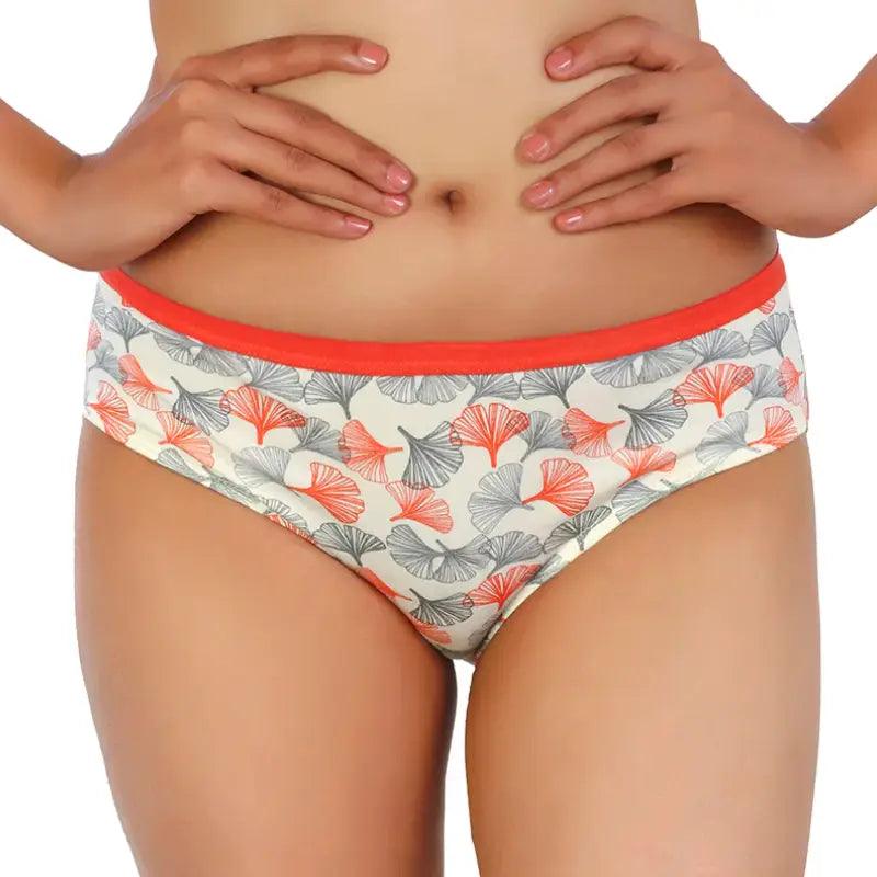 Cotton Bikni Panties | Floral Cotton Brief