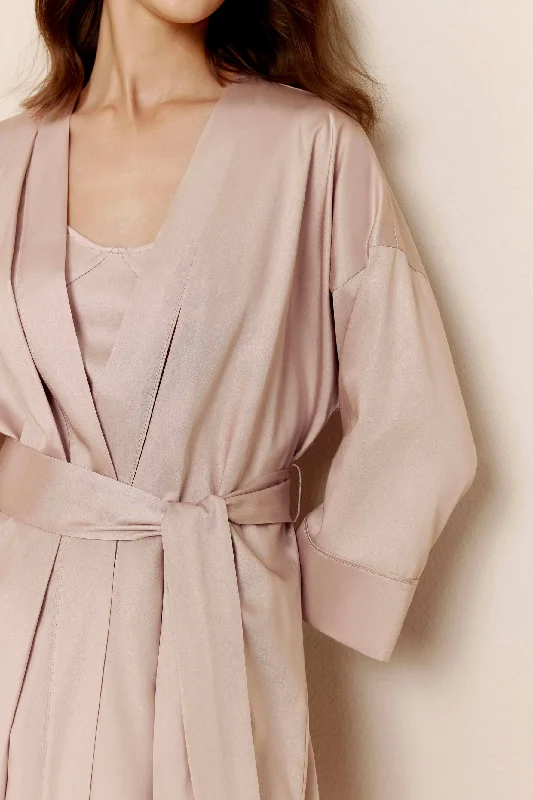 Lyocell Long Pajama Robe