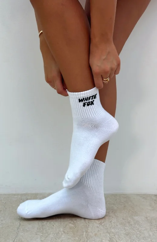 Offstage Socks White/Black