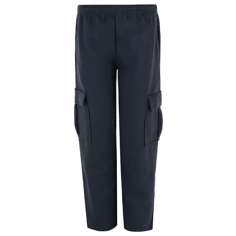 Women's Plus Size Cargo Pocket Sweat Pants